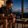 Runner taking magnesium after evening run